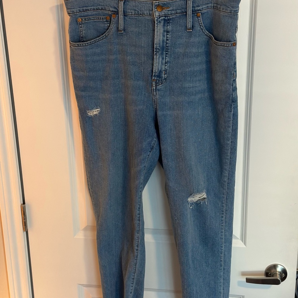 Madewell Light Blue Women's Straight leg Jeans